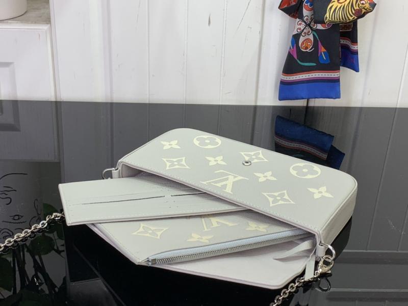 Louis Vuitton Felicie Pochette Grey M14227