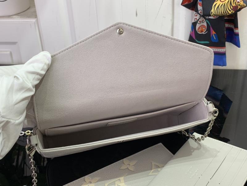Louis Vuitton Felicie Pochette Grey M14227