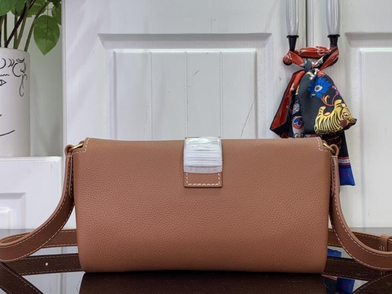Louis Vuitton Wallet On Chain Low Key Brown M12147