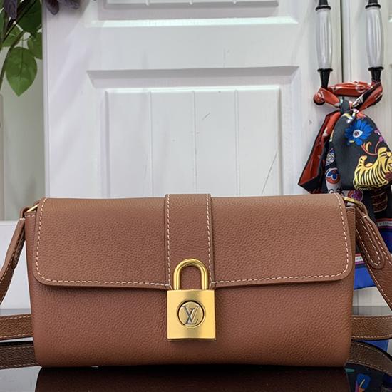 Louis Vuitton Wallet On Chain Low Key Brown M12147