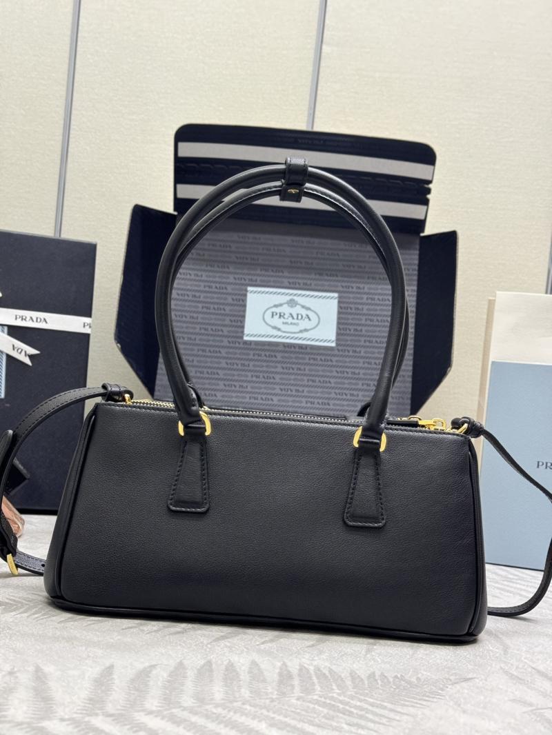 Medium Prada Galleria leather bag Black 1BA457