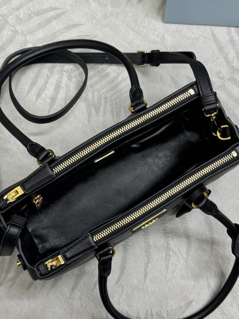 Medium Prada Galleria leather bag Black 1BA457