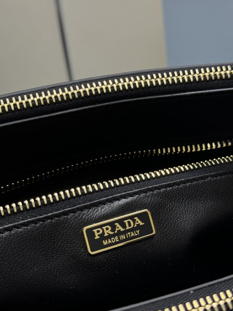 Medium Prada Galleria leather bag Black 1BA457