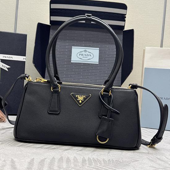 Medium Prada Galleria leather bag Black 1BA457