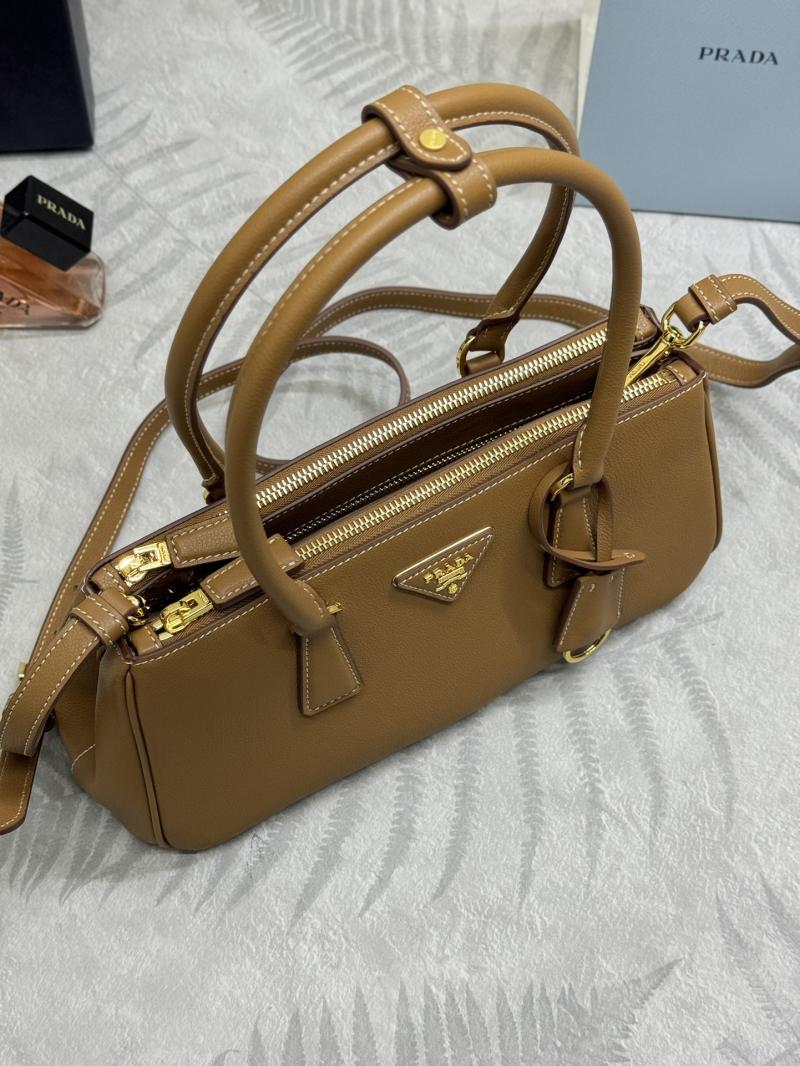 Medium Prada Galleria leather bag Camel 1BA457