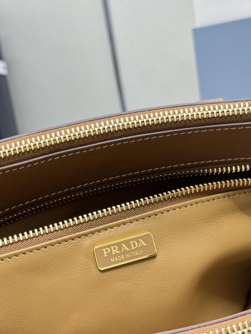 Medium Prada Galleria leather bag Camel 1BA457