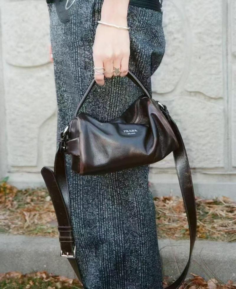 Prada Leather Bag Coffee 2VH188