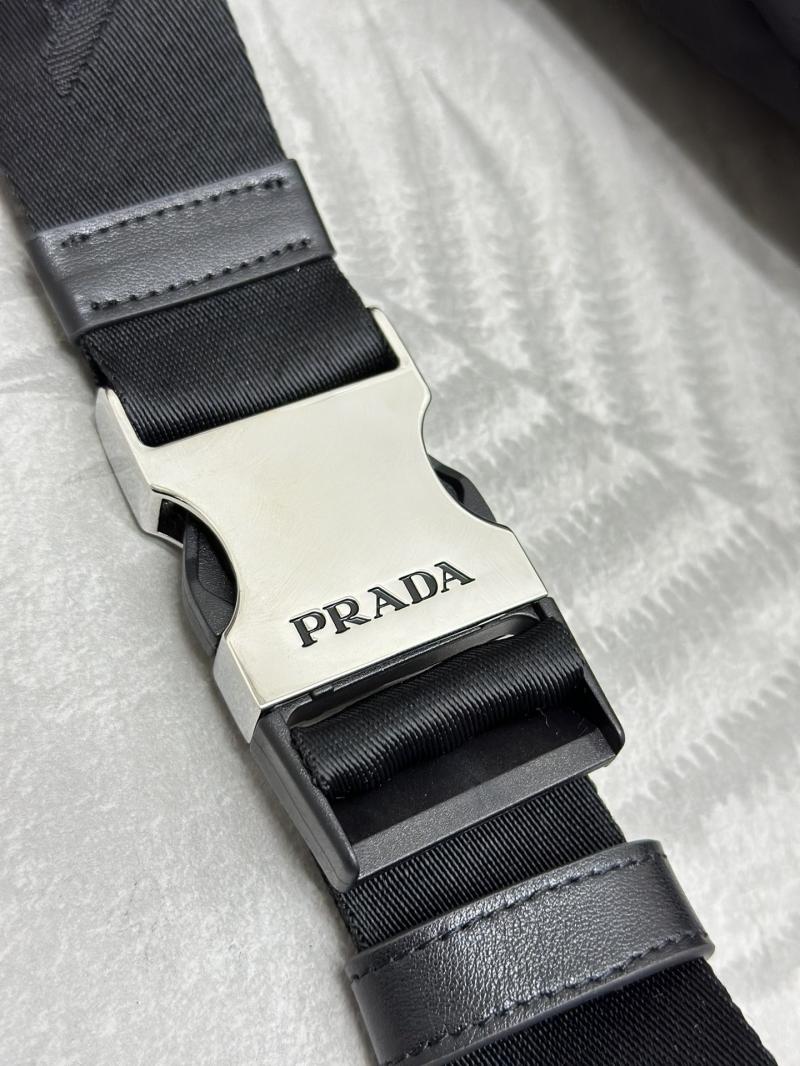 Prada Re-Nylon and leather backpack 2VZ092