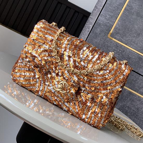 Small Chanel Sequins Shoulder Bag CF2520