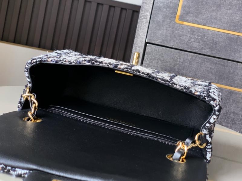 Small Chanel Tweed Flap Bag A01116