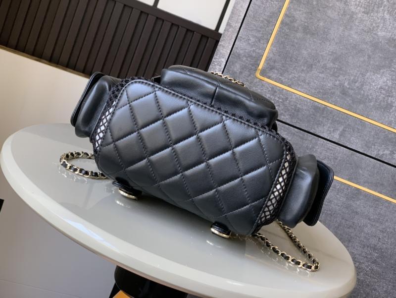 Chanel Backpack Black AS5484