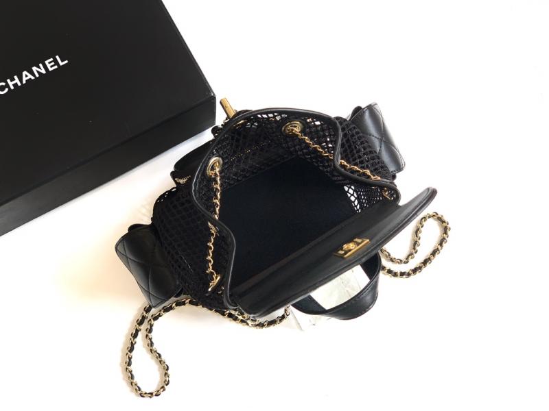 Chanel Backpack Black AS5484