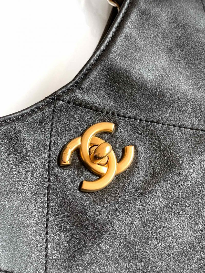 Chanel Large Shopping Bag Black AS5466