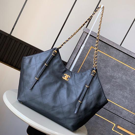 Chanel Large Shopping Bag Black AS5466