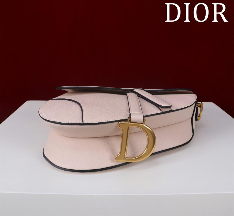 Dior Saddle Bag With Strap Light Pink M0455