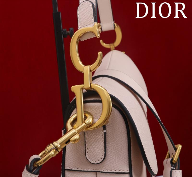 Dior Saddle Bag With Strap Light Pink M0455