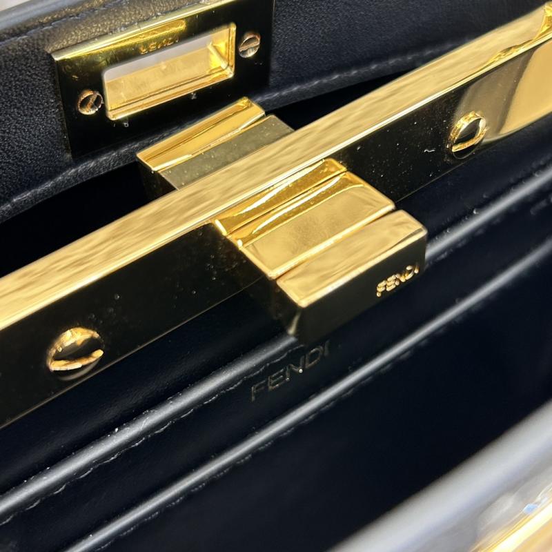 Fendi Peekaboo ISeeU Petite Black F7011