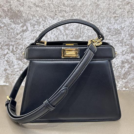 Fendi Peekaboo ISeeU Petite Black F7011