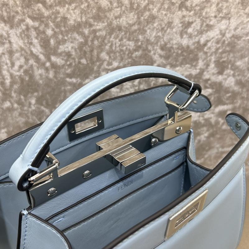 Fendi Peekaboo ISeeU Petite Blue F7011
