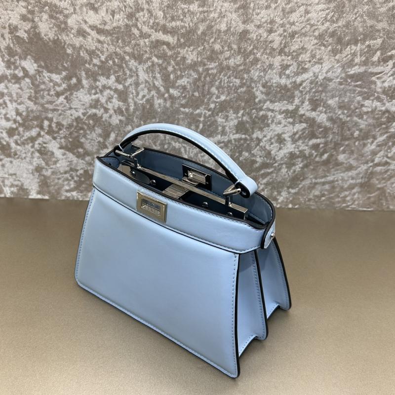 Fendi Peekaboo ISeeU Petite Blue F7011