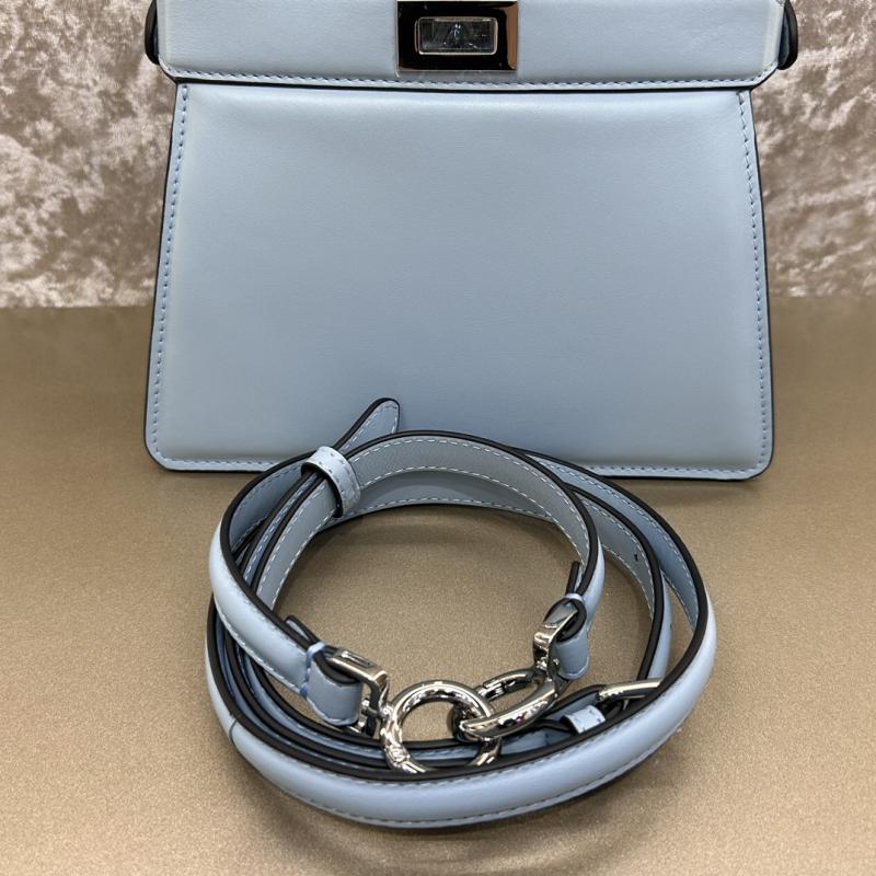Fendi Peekaboo ISeeU Petite Blue F7011