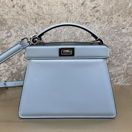 Fendi Peekaboo ISeeU Petite Blue F7011