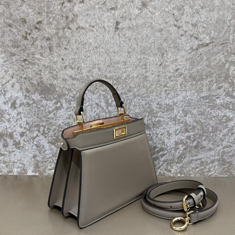 Fendi Peekaboo ISeeU Petite Grey F7011