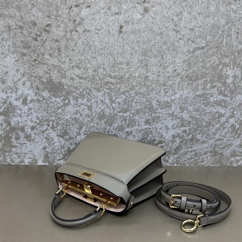 Fendi Peekaboo ISeeU Petite Grey F7011