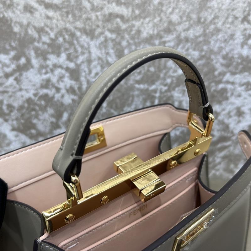Fendi Peekaboo ISeeU Petite Grey F7011