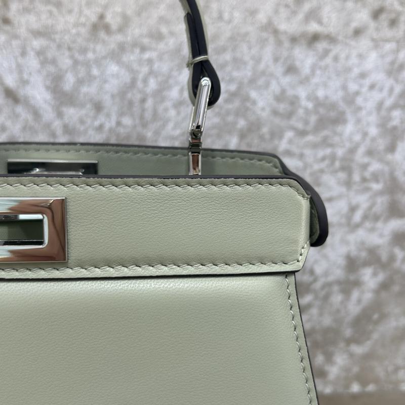 Fendi Peekaboo ISeeU Petite Light Green F7011