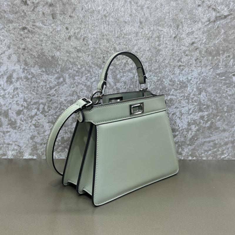 Fendi Peekaboo ISeeU Petite Light Green F7011