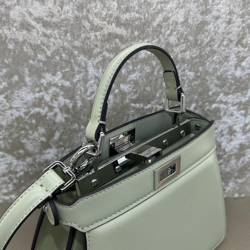 Fendi Peekaboo ISeeU Petite Light Green F7011