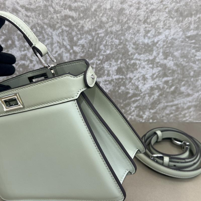 Fendi Peekaboo ISeeU Petite Light Green F7011