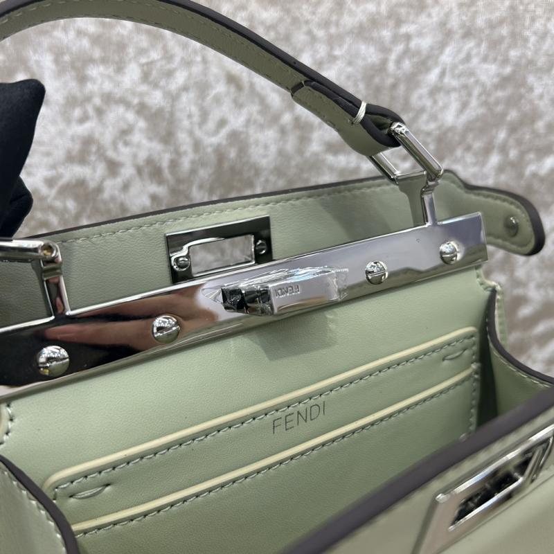 Fendi Peekaboo ISeeU Petite Light Green F7011