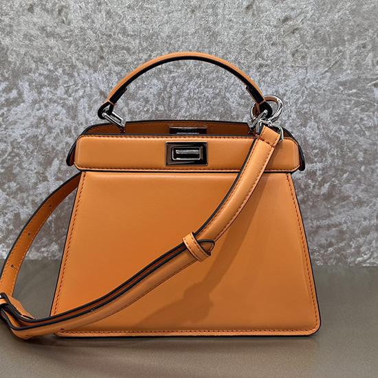 Fendi Peekaboo ISeeU Petite Orange F7011