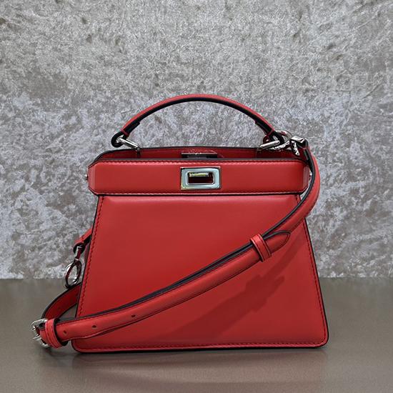 Fendi Peekaboo ISeeU Petite Red F7011