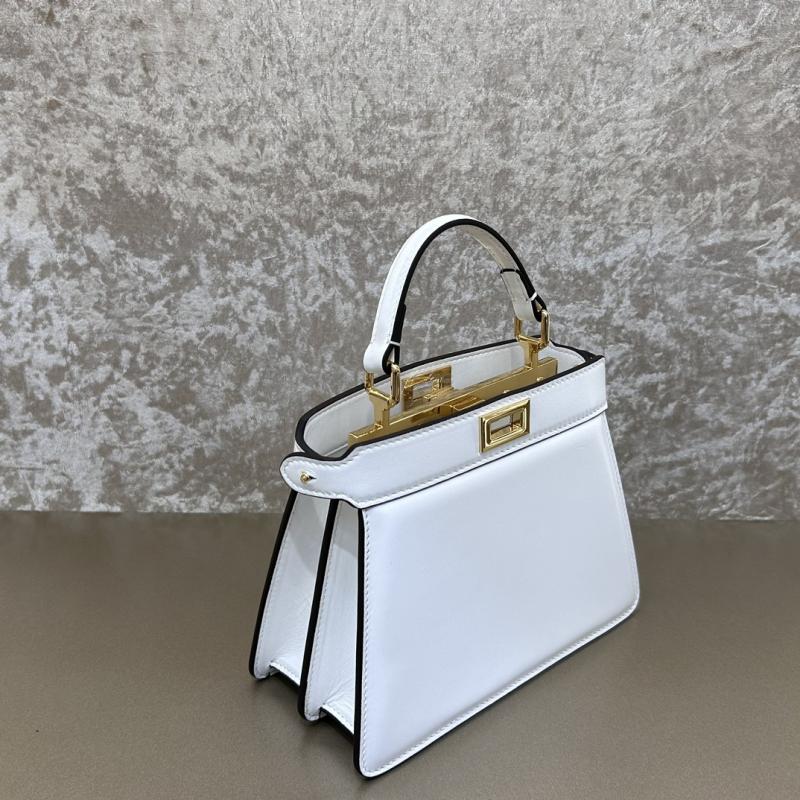 Fendi Peekaboo ISeeU Petite White F7011