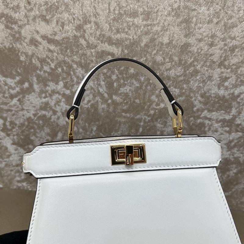 Fendi Peekaboo ISeeU Petite White F7011