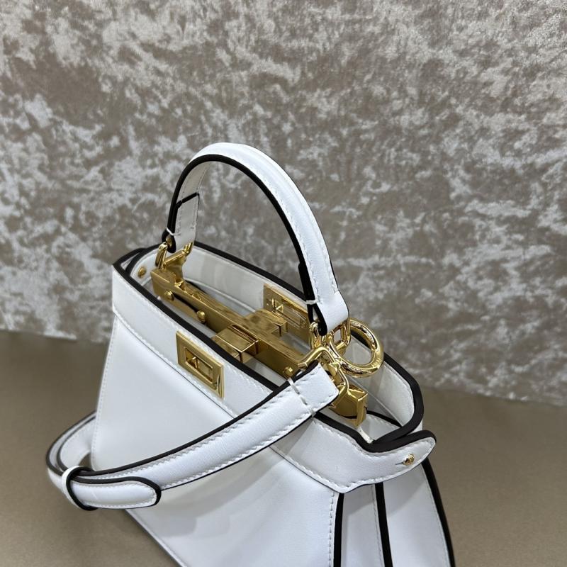 Fendi Peekaboo ISeeU Petite White F7011