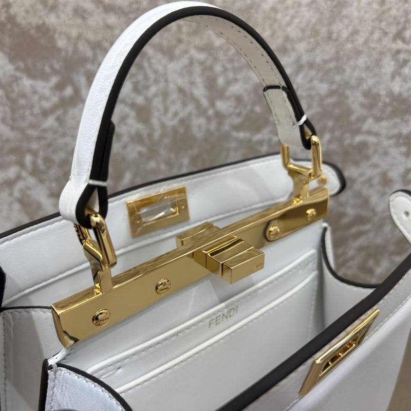 Fendi Peekaboo ISeeU Petite White F7011