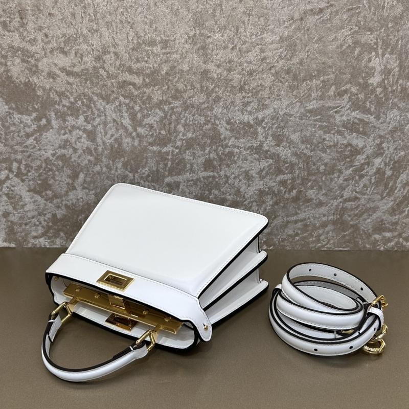 Fendi Peekaboo ISeeU Petite White F7011