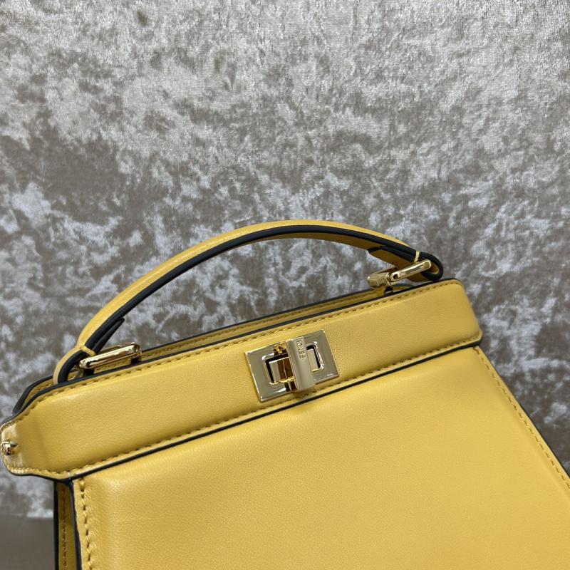 Fendi Peekaboo ISeeU Petite Yellow F7011