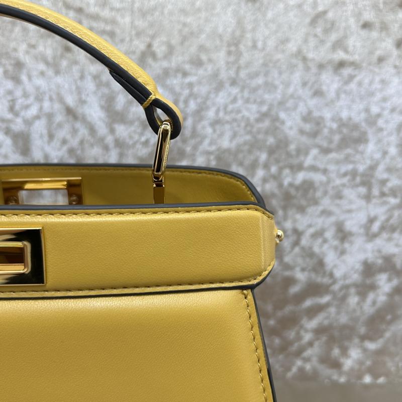 Fendi Peekaboo ISeeU Petite Yellow F7011