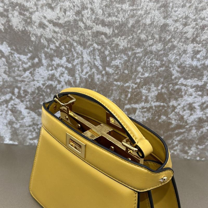 Fendi Peekaboo ISeeU Petite Yellow F7011