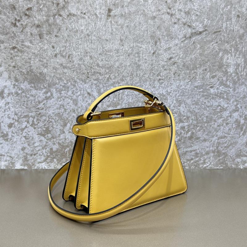 Fendi Peekaboo ISeeU Petite Yellow F7011