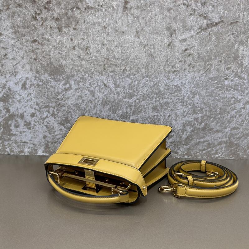 Fendi Peekaboo ISeeU Petite Yellow F7011