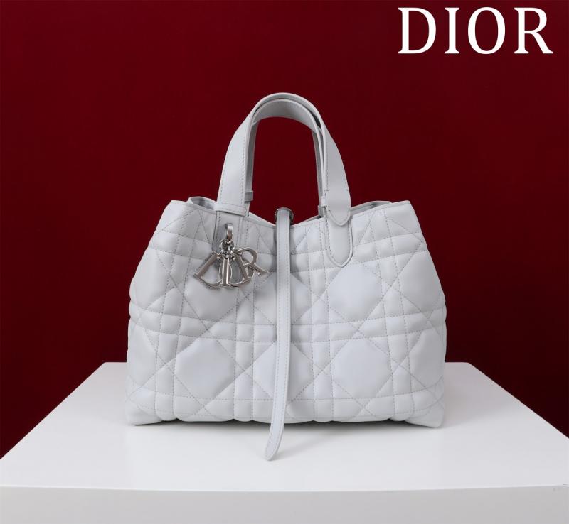 Large Dior Toujours Bag Light Blue M3319