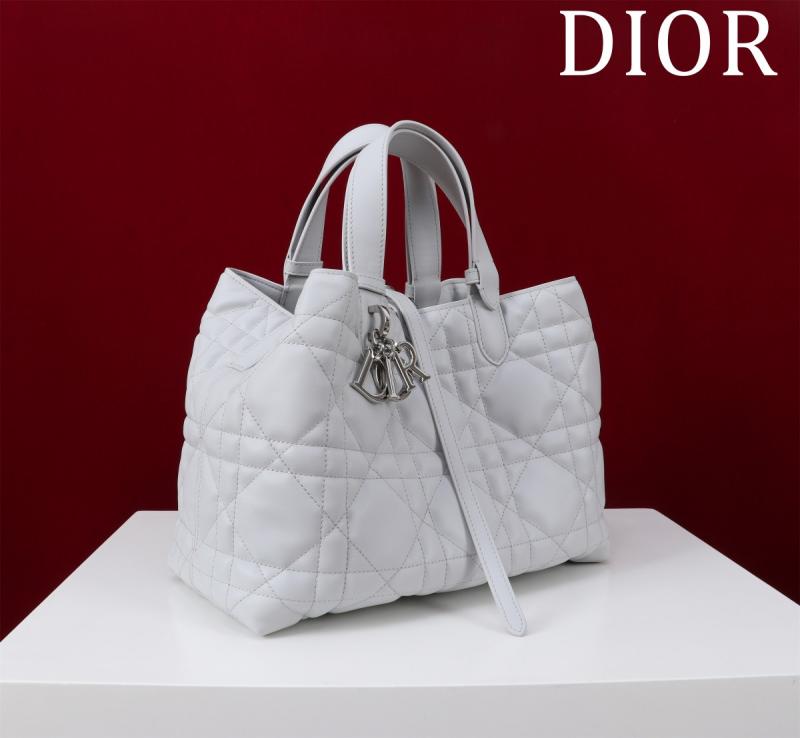 Large Dior Toujours Bag Light Blue M3319