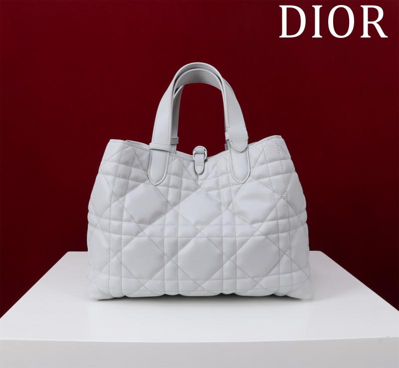 Large Dior Toujours Bag Light Blue M3319