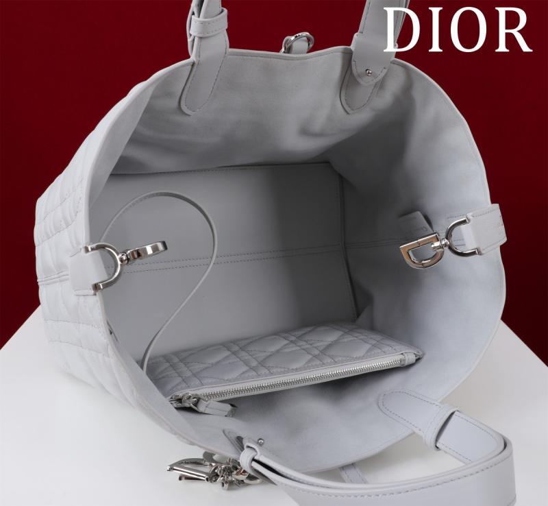 Large Dior Toujours Bag Light Blue M3319